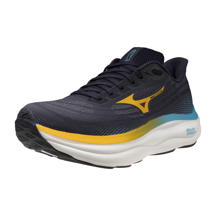 Mizuno WAVE SKY 9 Baritone Blue/Citrus/Capri Breeze